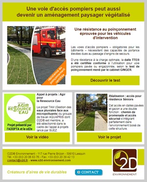 Newsletter O2D - mai 2016