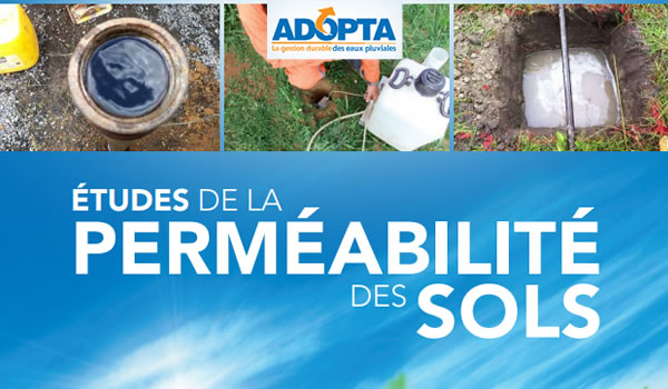 Perméabilité des sols : tests et études par l'adopta