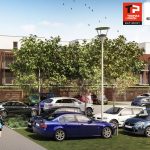 Plan du parking écologique de la résidence (Thomas et Piron - Sofateliers Architectes)