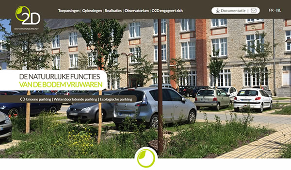 nieuwe website o2d environnement