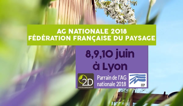 Fédération française du paysage Parrainage AG 2018