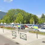 'Parking des Suisses' na herraanleg  - juli 2019 (bron: Google Maps)