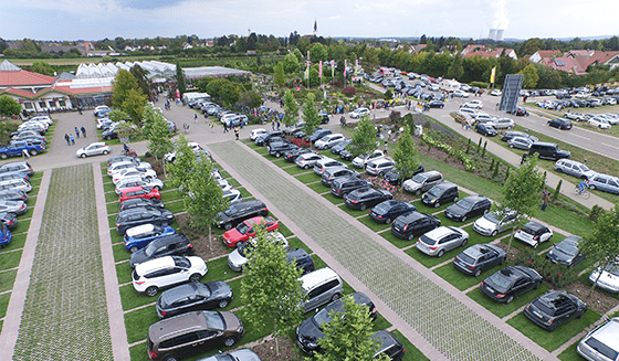 Duurzame aanleg van parkeerterreinen