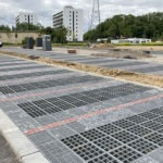 Installation des dalles