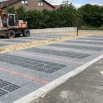 Installation des dalles