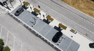 Bornes IRVE & parkings perméables : un duo gagnant pour la mobilité durable