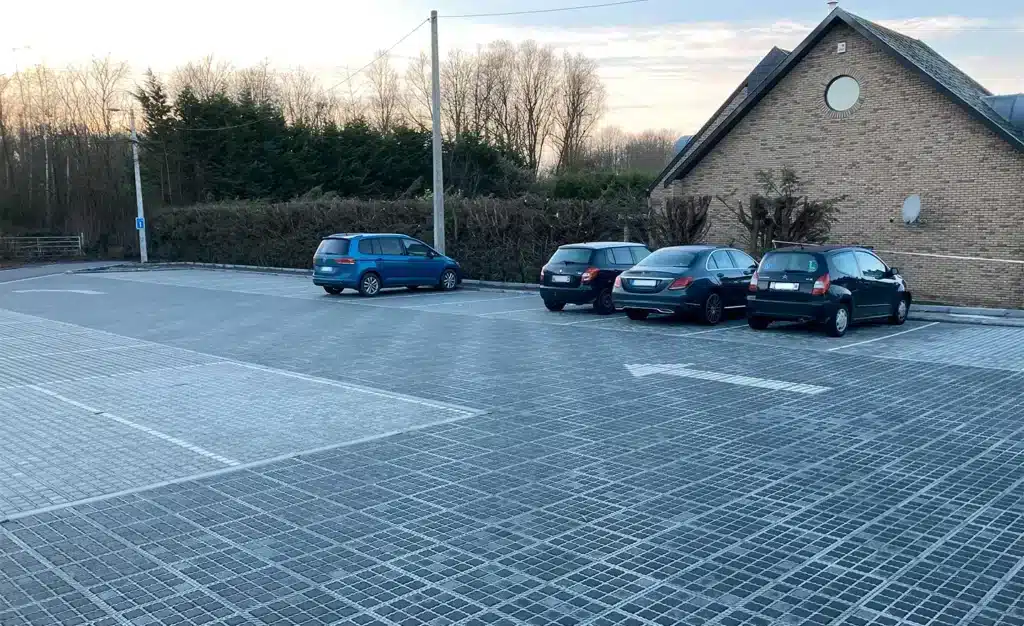 Infiltration des eaux pluviales dans un quartier résidentiel