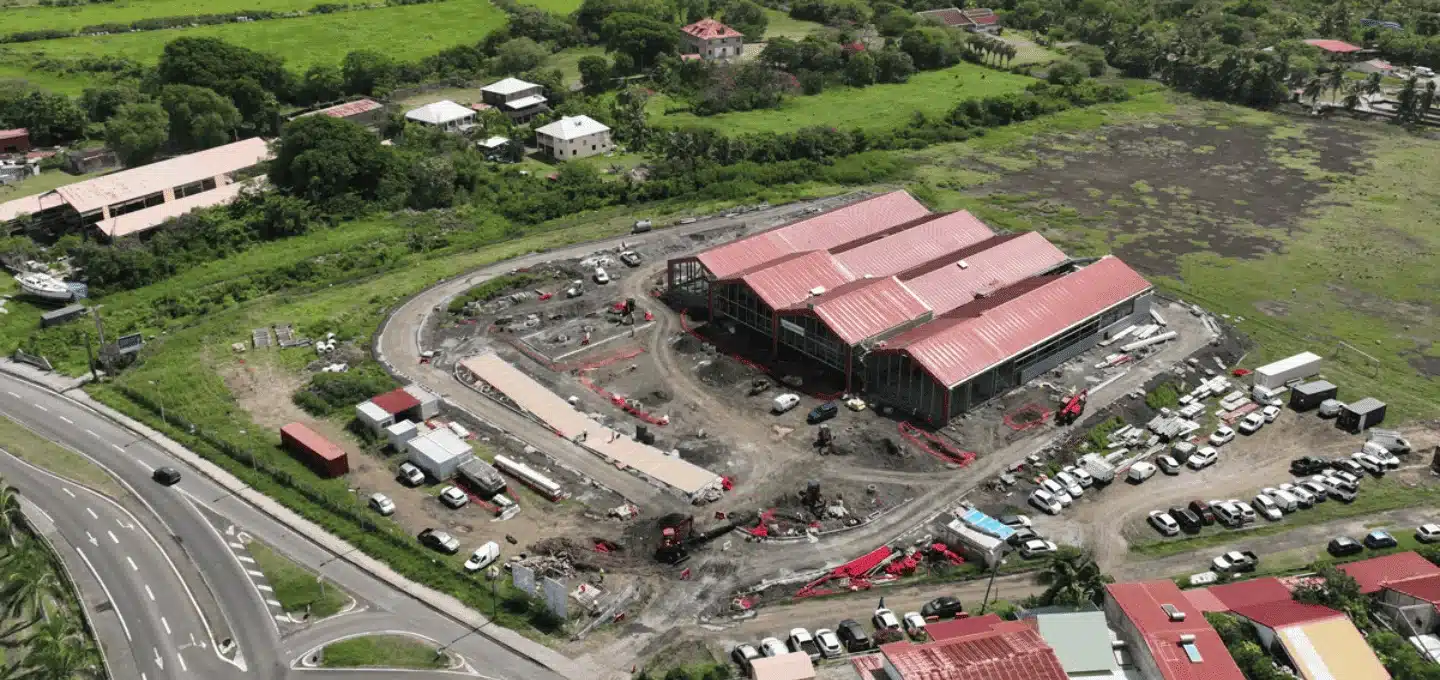 Parking pavé et Géotextile dépolluant Amter Martinique (2)