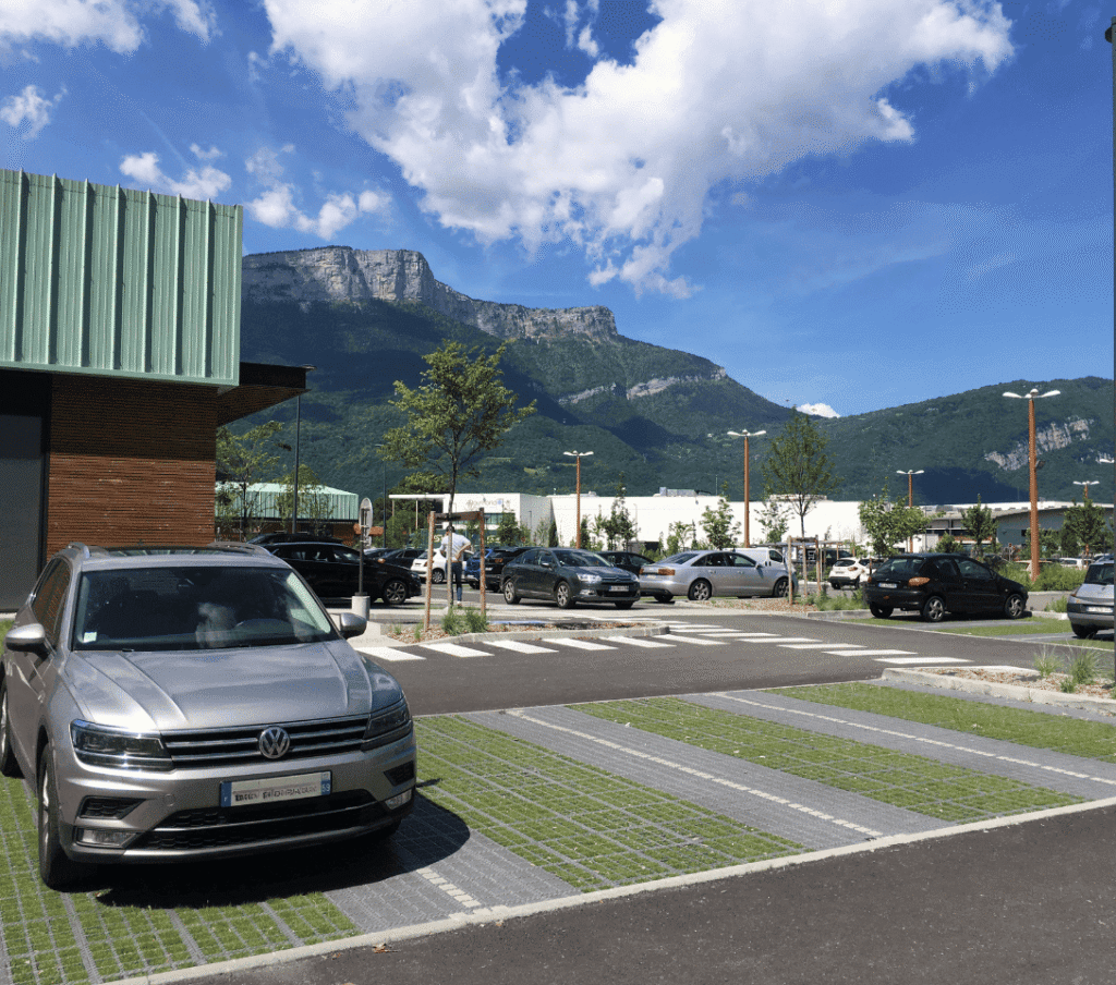 Stationnement tà remplissage Mixte