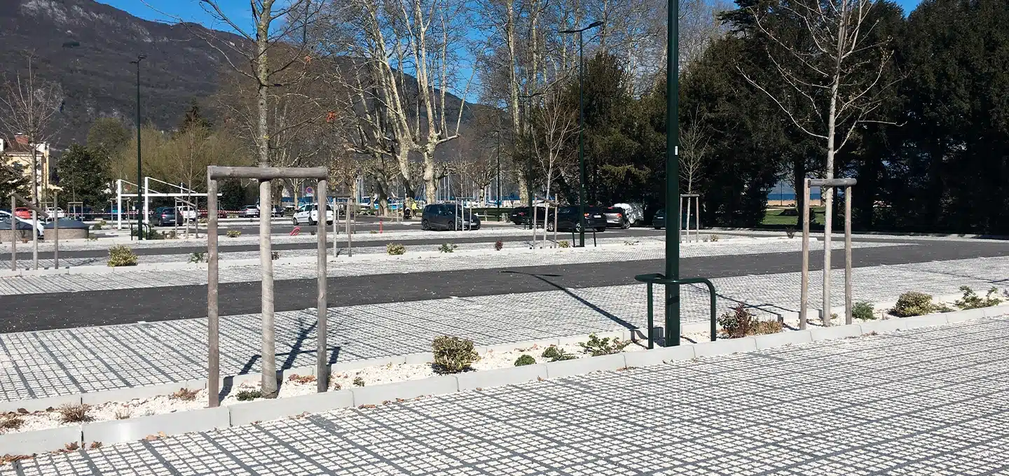 Stationnement gravillonné O2D MINÉRAL (2)