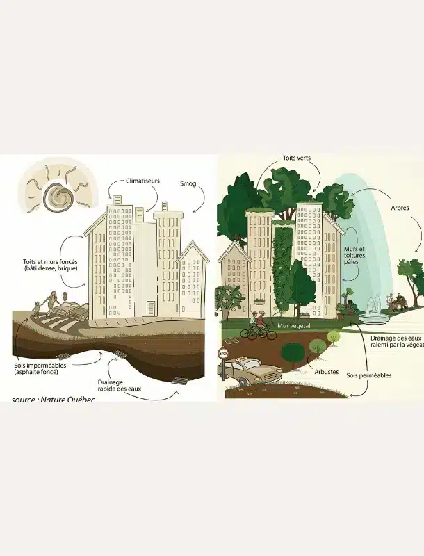 Un aménagement qui s’intègre au paysage tout en remplissant sa fonction de sol carrossable.