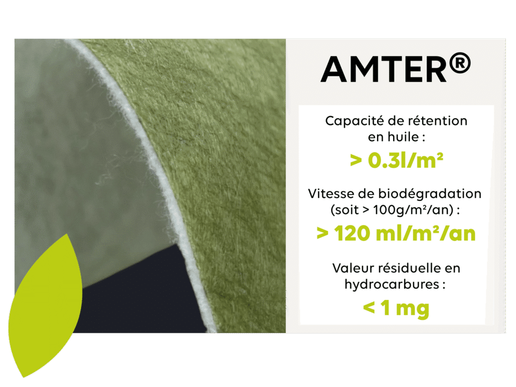 Géotextile dépolluant AMTER