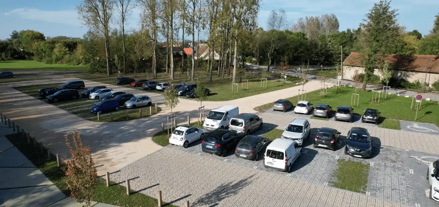 parkings écologiques perméables : retour sur plusieurs projets