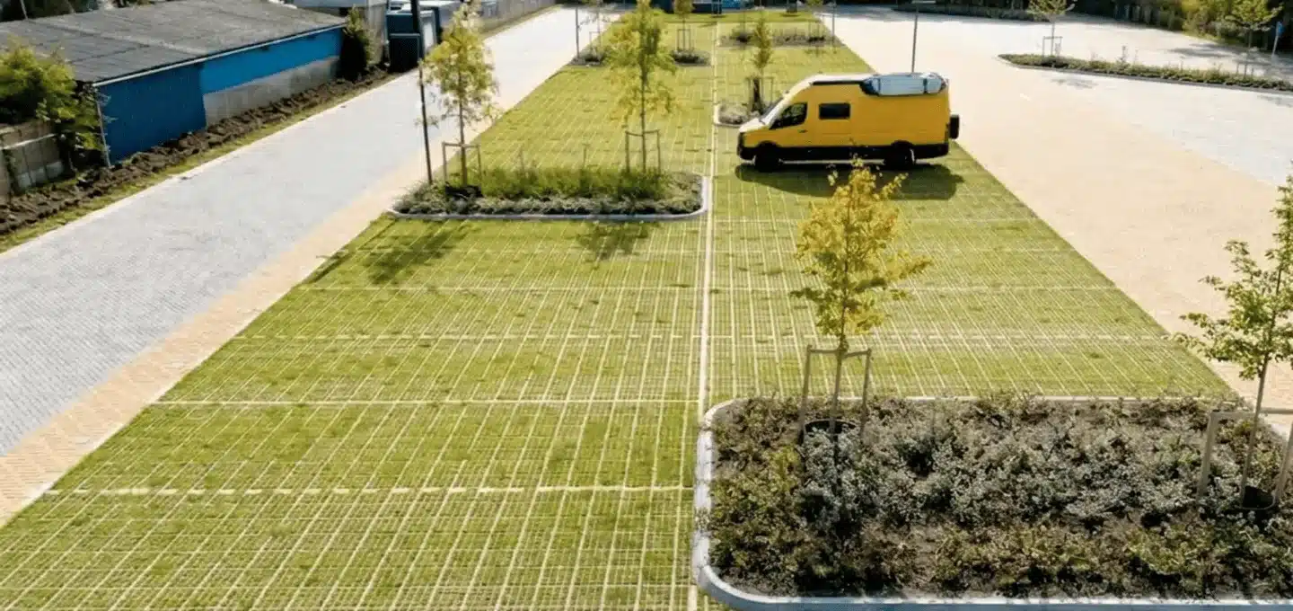 parkings écologiques perméables HUBNER