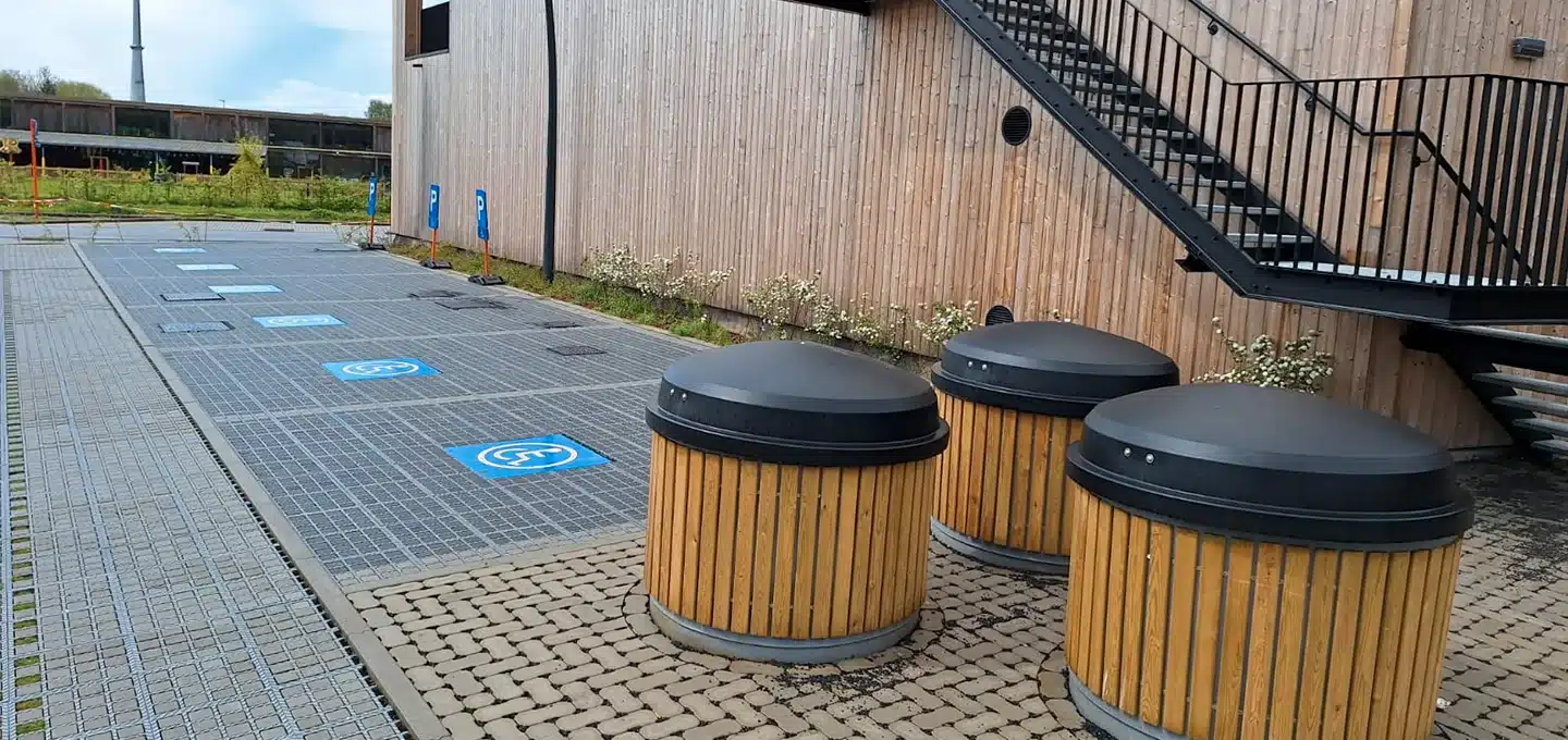 Place PMR - dalle O2D PAVÉ