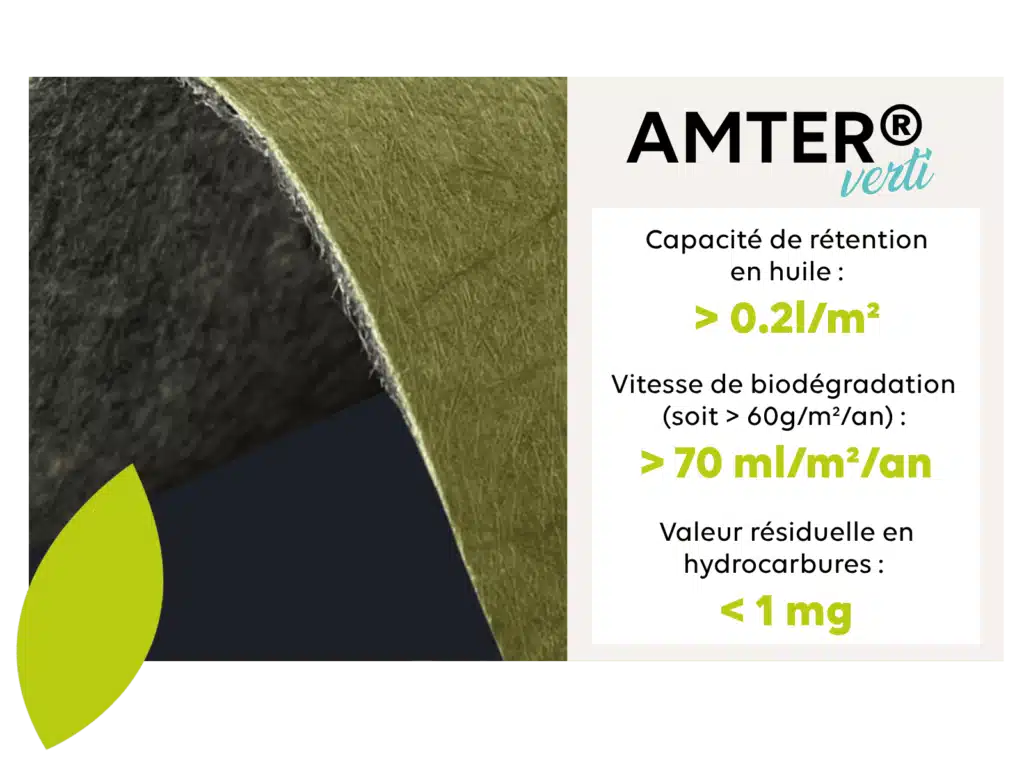 Le géotextile dépolluant AMTER Verti