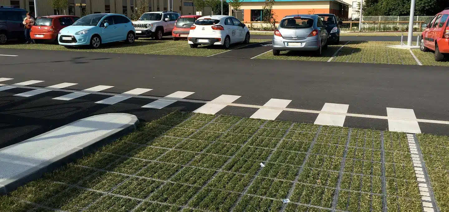 Stationnement en herbe O2D GREEN