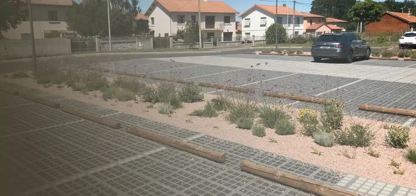 Stationnement gravier O2D