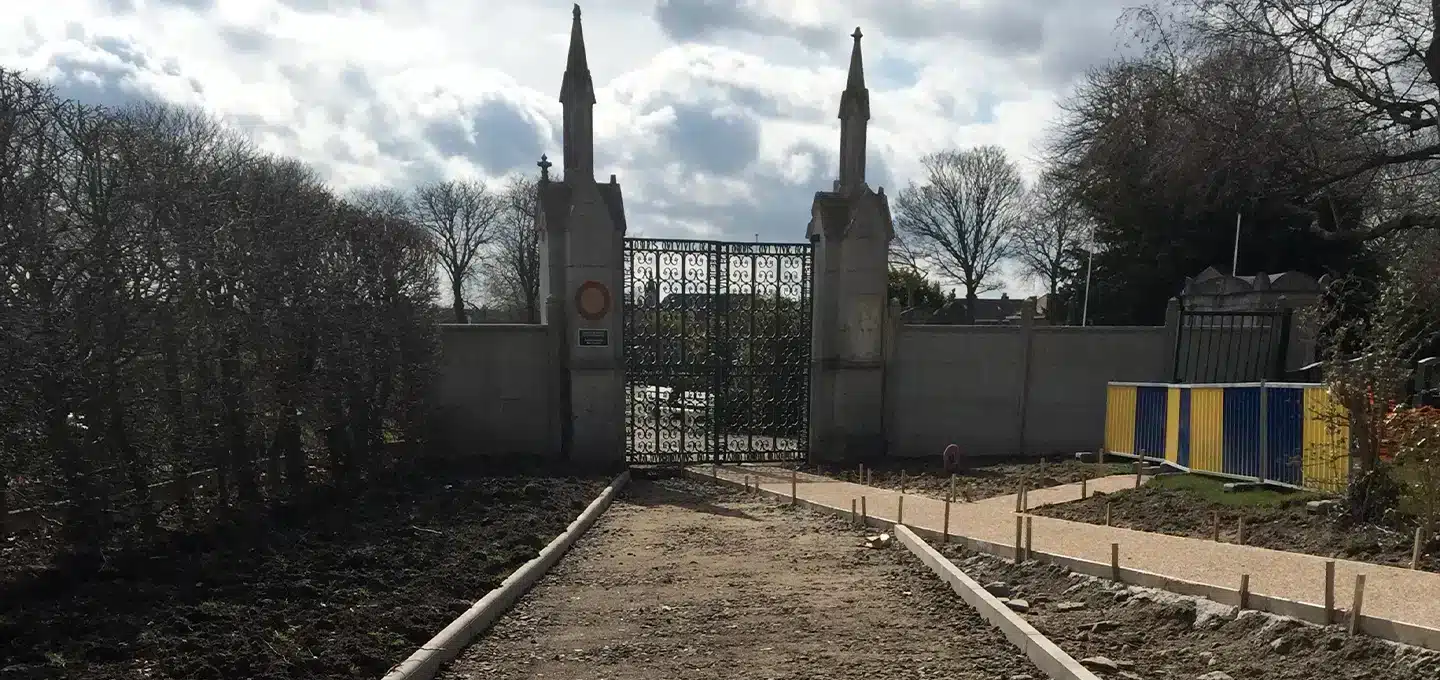 travaux allée de cimetière zéro phyto