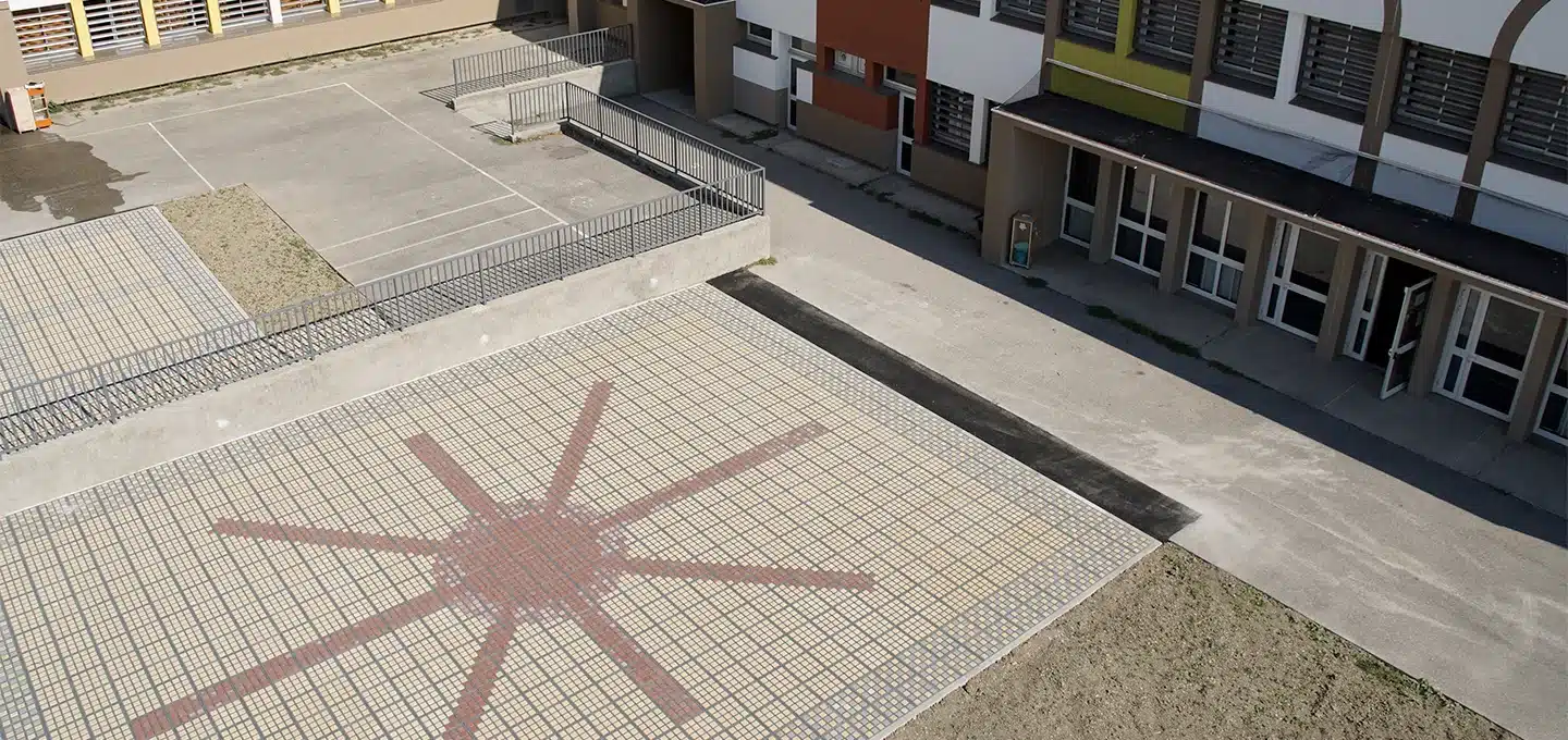 travaux cours d'école désimperméabilisation